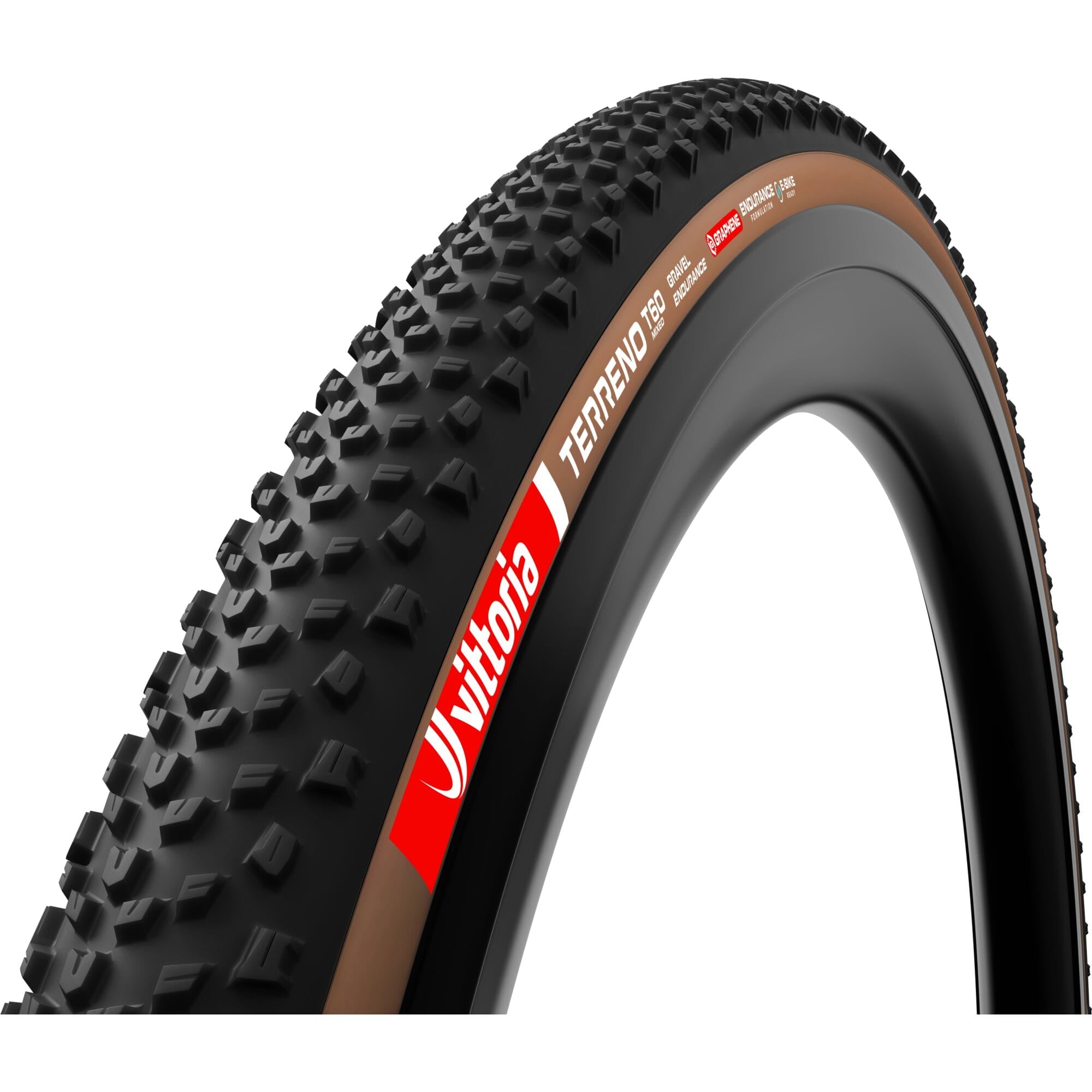 Vittoria Terreno T60 Mixed Gravel Endurance G2.0 Tubeless Ready Tyre