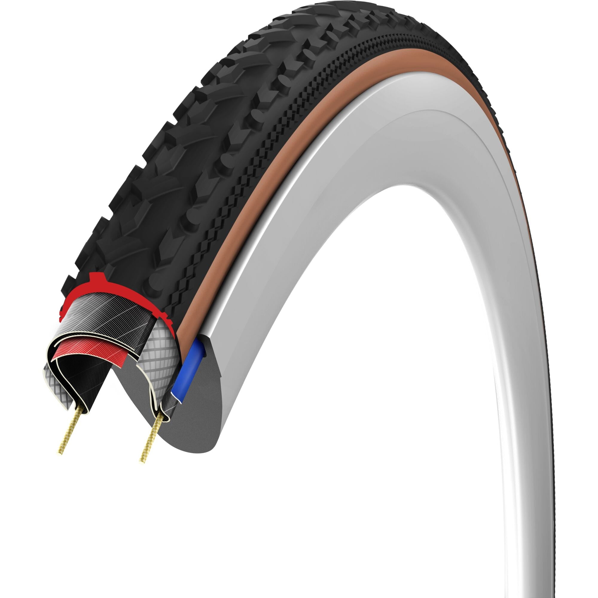 Vittoria Terreno T80 Coarse Loose Gravel Endurance G2.0 Tubeless Ready Tyre