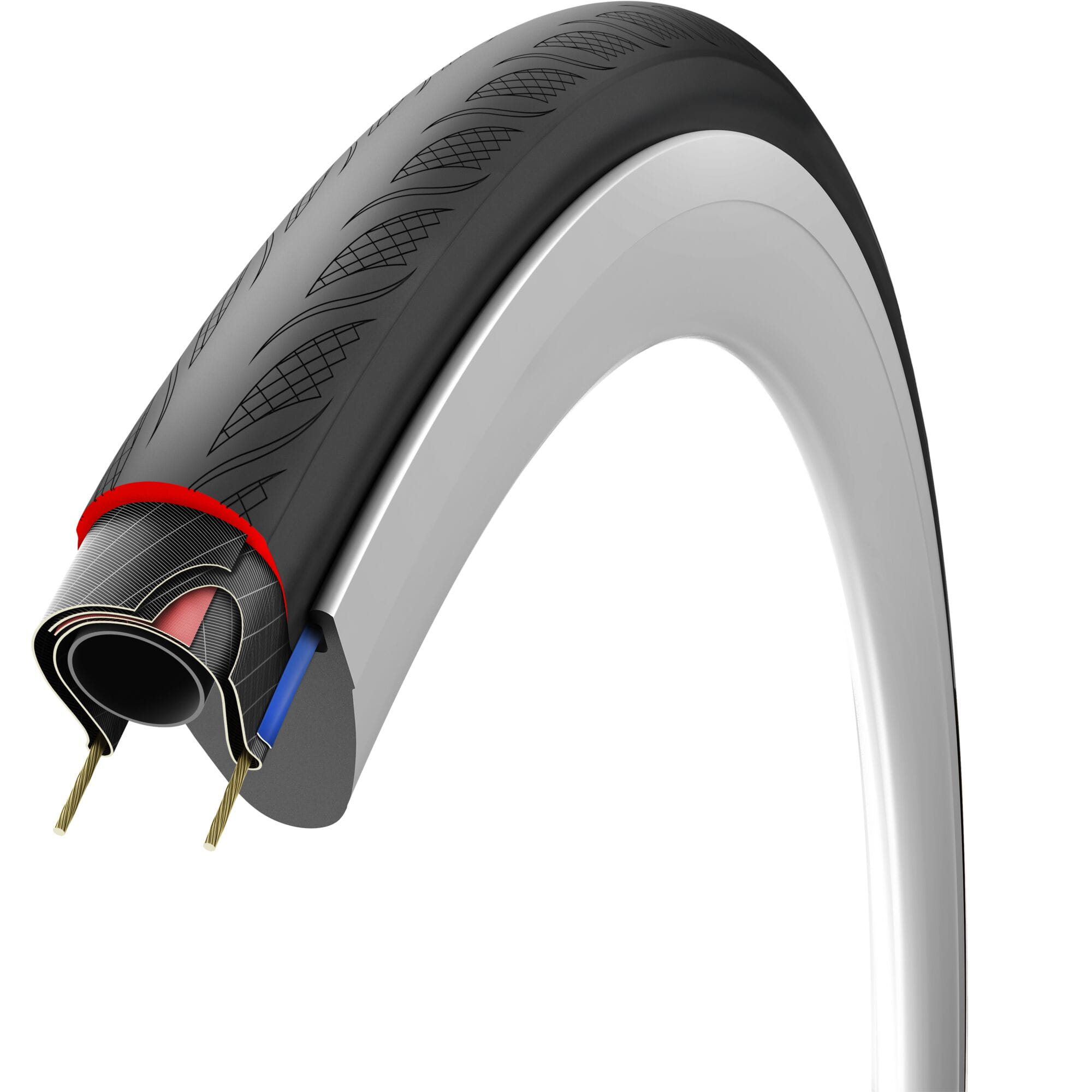 Vittoria Rubino V 700x28c Fold Black White G2.0 Tyre