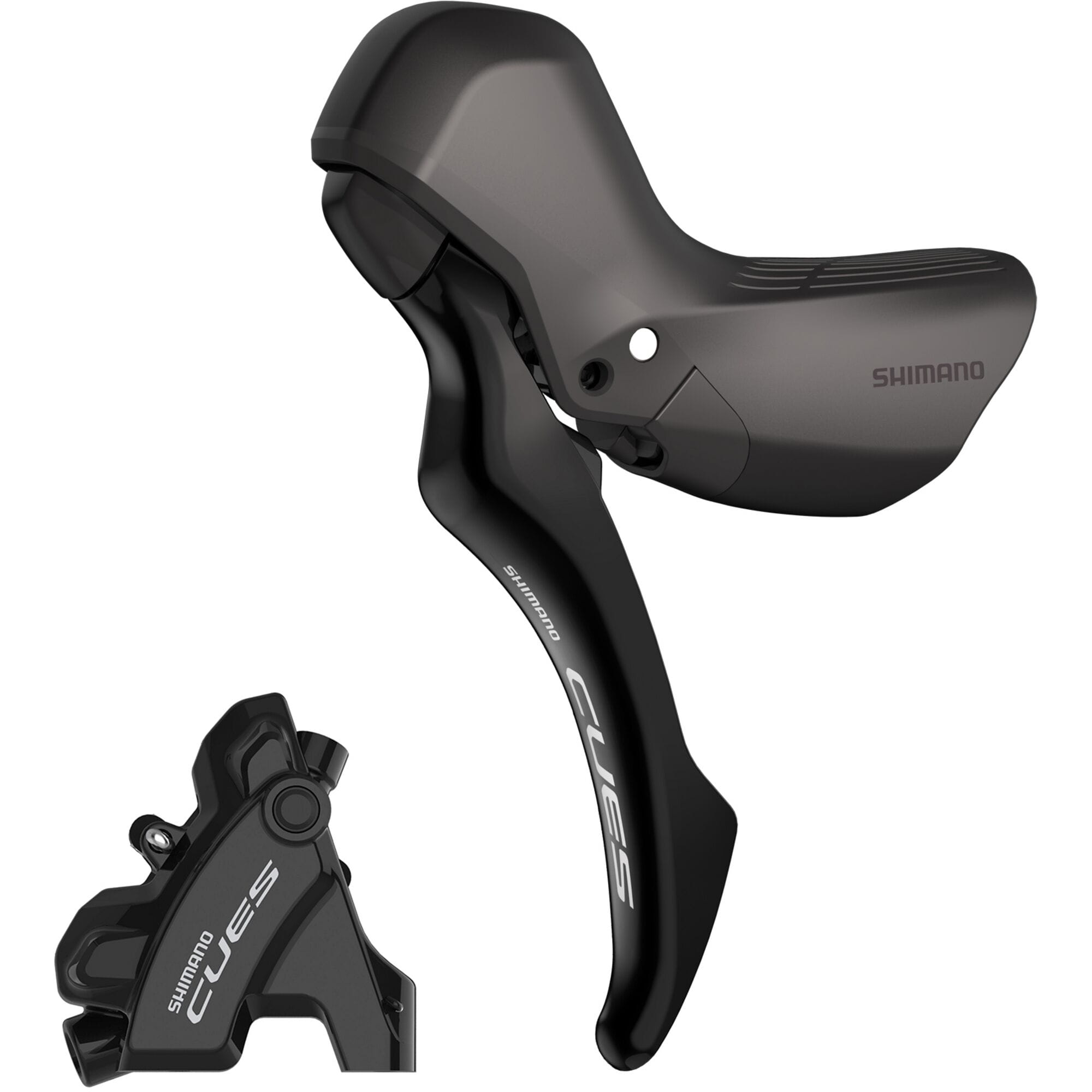 Shimano CUES CUES BL-U4030 hydraulic disc brake lever bled with BR-U6030 calliper