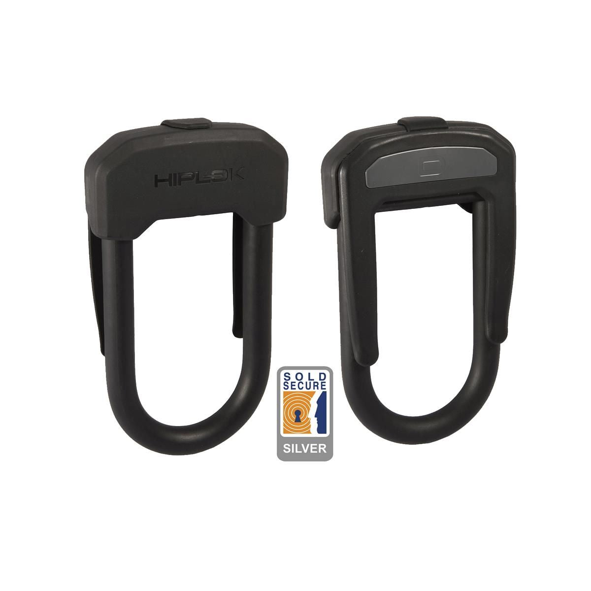 Hiplok D-Locks - D Lock 13mm X 14 X 7Cm Hardened Steel (Silver Sold Secure)
