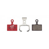 Jagwire Sport Semi-Metallic Disc Brake Pad - Shim Road & RideRever Red Sport Semi-Metallic Shimano