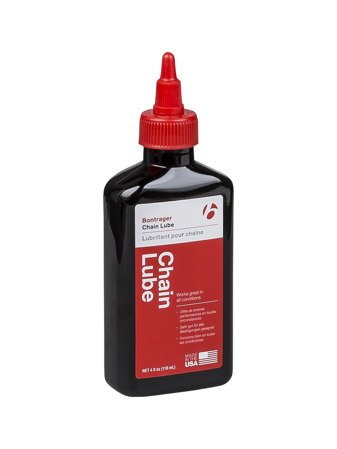 Bontrager Chain Lube Black 4oz (118mL), Drip | Swinnerton Cycles