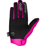 Fist Handwear BMX and motocross gloves for adults, showcasing durable black and red protective riding gear with grip palms.