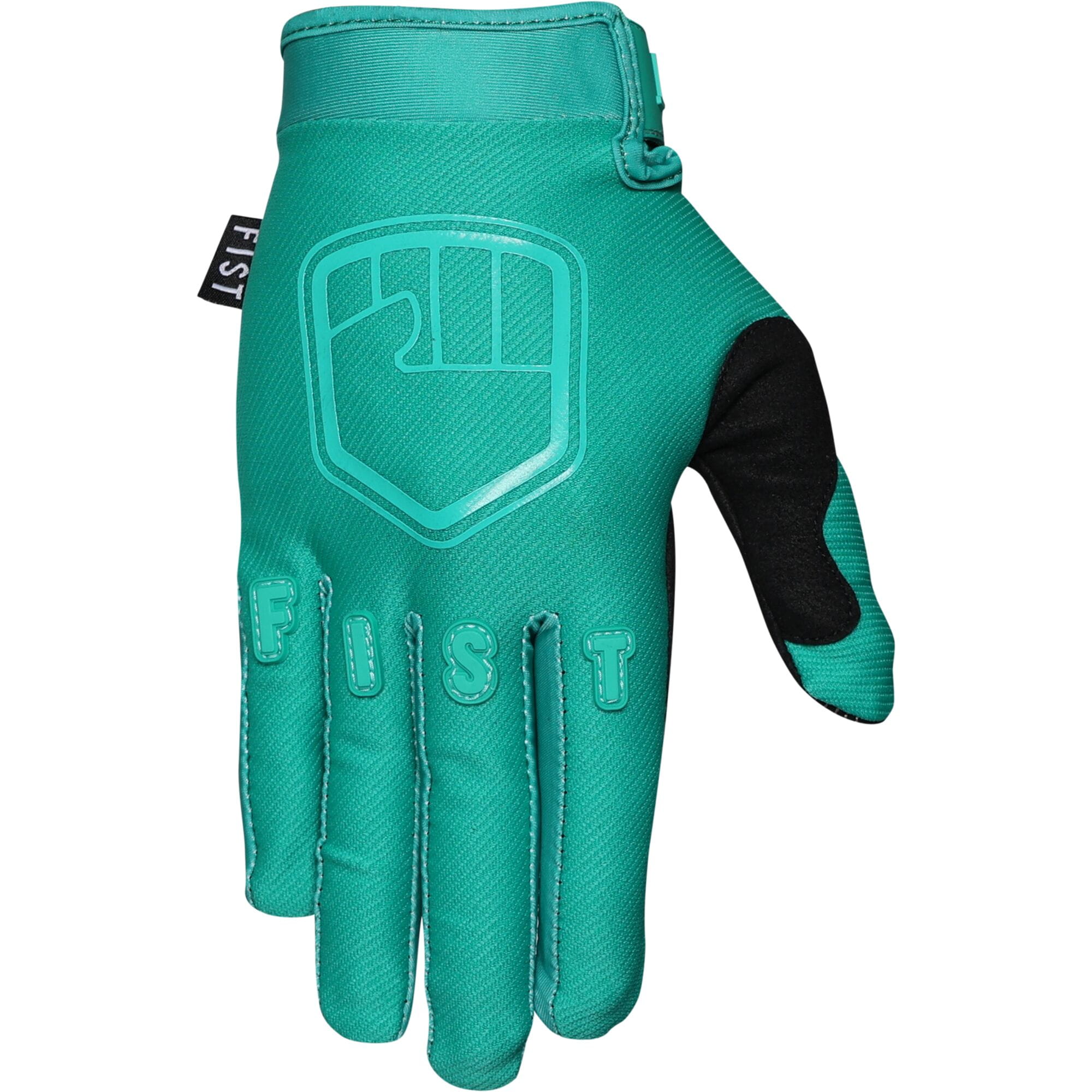 Fist Handwear Stocker gloves for BMX, MTB, scooter, and motocross riders, designed for adults, showing the durable glove with grip details.