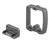 Trek-Diamant 2021 Rib Batt Mount Baseplate frame component showing upper and lower mounts for bicycle frame assembly.
