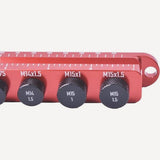 Wheels Manufacturing Tool - Axle Ruler Plug Gauge - M10x26