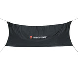 Lifesystems Expedition Tarp waterproof shelter with reflective cords and pegs, outdoor camping accessories for shelter protection.