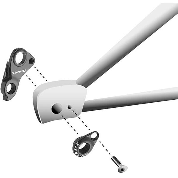 M Part Gear Hanger Scott (Hanger + Axle Cap) Hanger