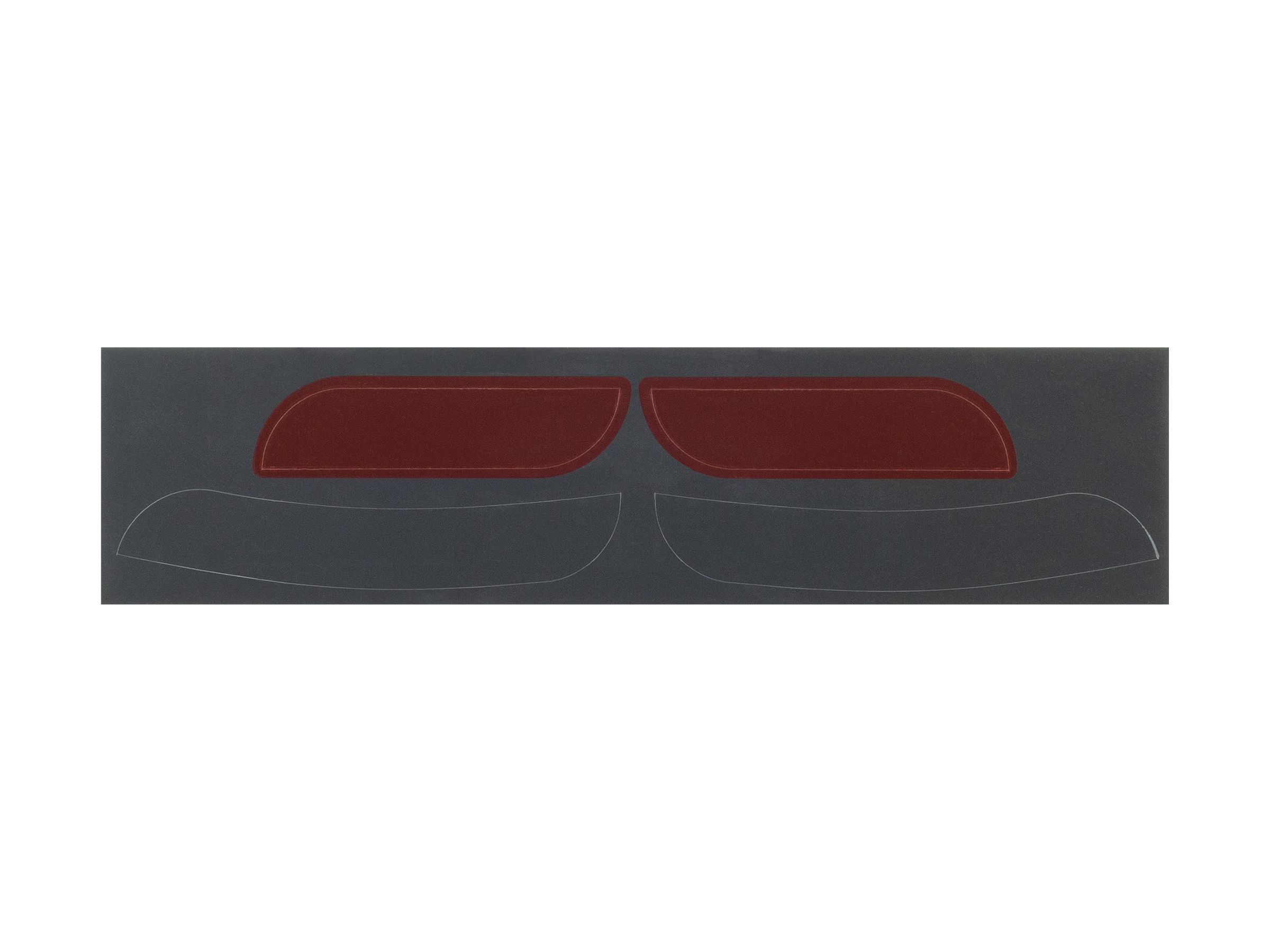 Trek Fetch+ 4 Reflector Set Dark Red 1SZ