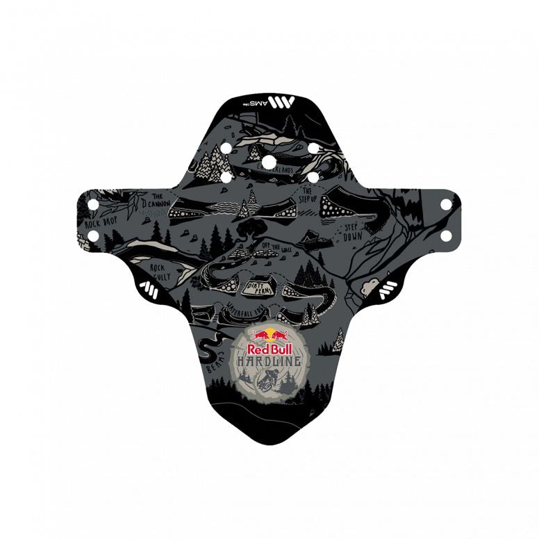All Mountain Style Mountain Guards - AMS Mudguard Red Bull Hardline