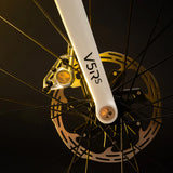 Colnago Fork End Cap Decal Silver