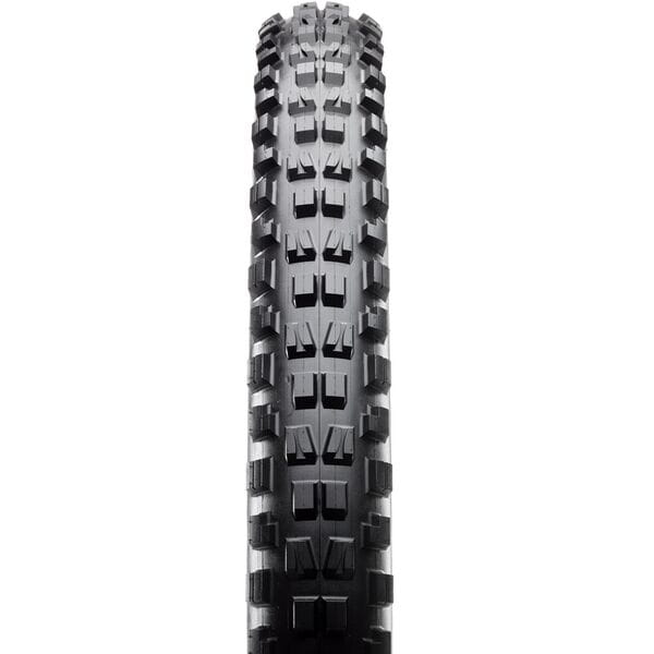 Maxxis Minion DHF 27.5x2.8 MTB tire with folding bead, dual compound, EXO protection, tubeless-ready, designed for mountain biking.