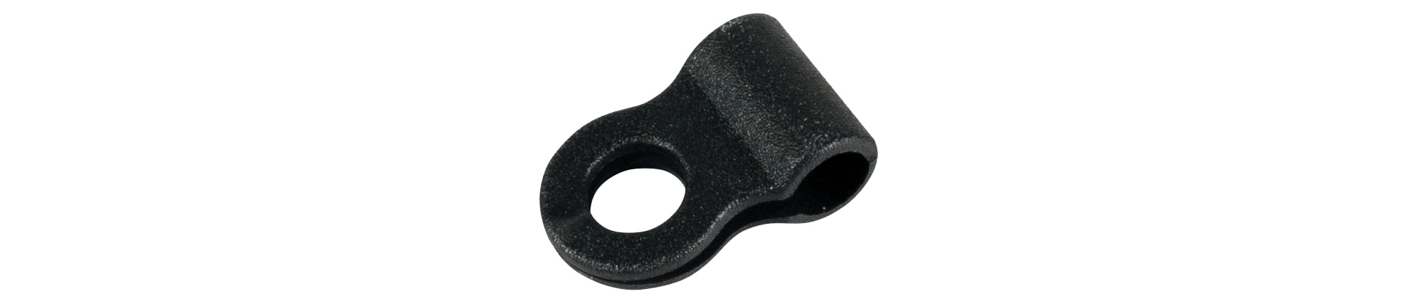 Trek Plastic Bolt-on Single Cable Housing Guide Black Bolt-on cable guide (Single) | Swinnerton Cycles