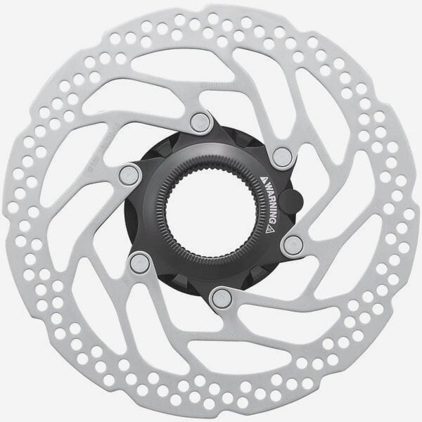Shimano Rt-Em300 Rotor With Internal And External Lockring 160 Mm Rotors