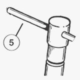 Park Tool 583 - Sliding handle for DAG-1 and DAG-2.2