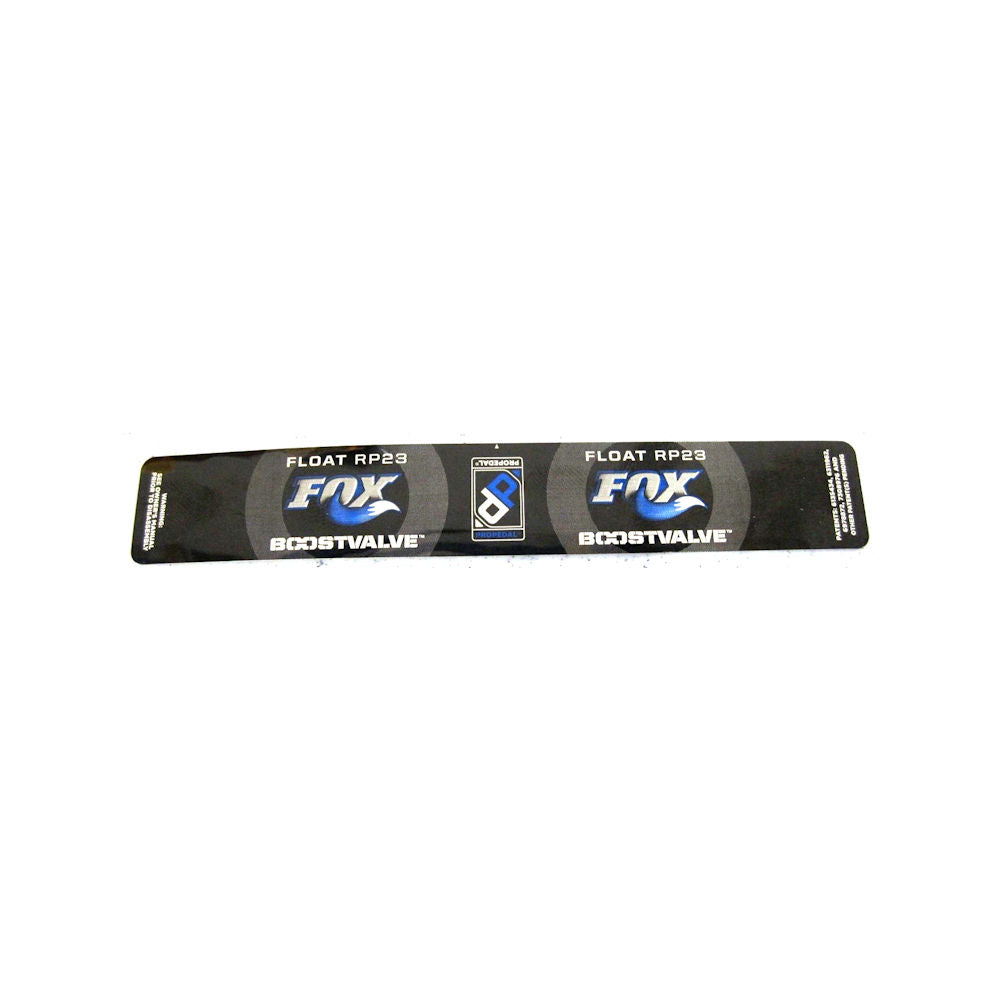 Fox Float RP23 Shock Boost Valve Decal 2010 5.5 / 6.0
