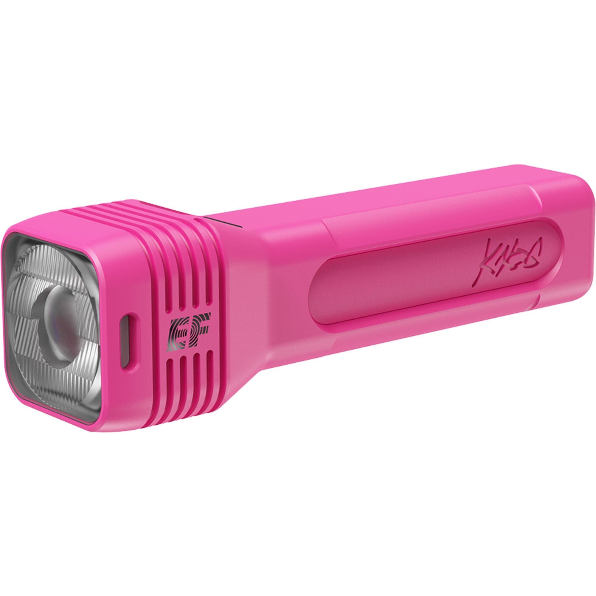Knog Blinder 120 StVZO front bike light in pink, waterproof, USB-C rechargeable, designed for cycling safety and visibility