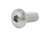 Trek M5x0.8mm Button Head Cap Screw Silver M5 x 12mm