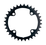 FSA Pro Road Chainring (2x11, 90x36T, Black, 4h)