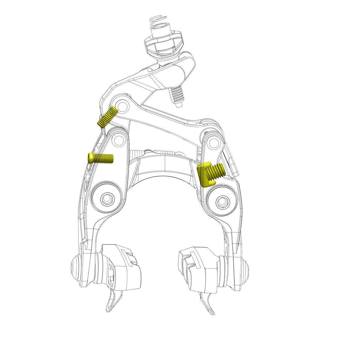 Bontrager Speed Stop Brake Bolt Kit Grey x | Swinnerton Cycles