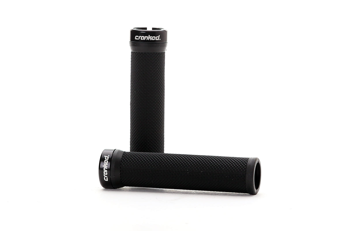 Cranked Single Lock Grips