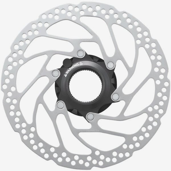 Shimano Rt-Em300 Rotor With Internal And External Lockring 180 Mm Rotors