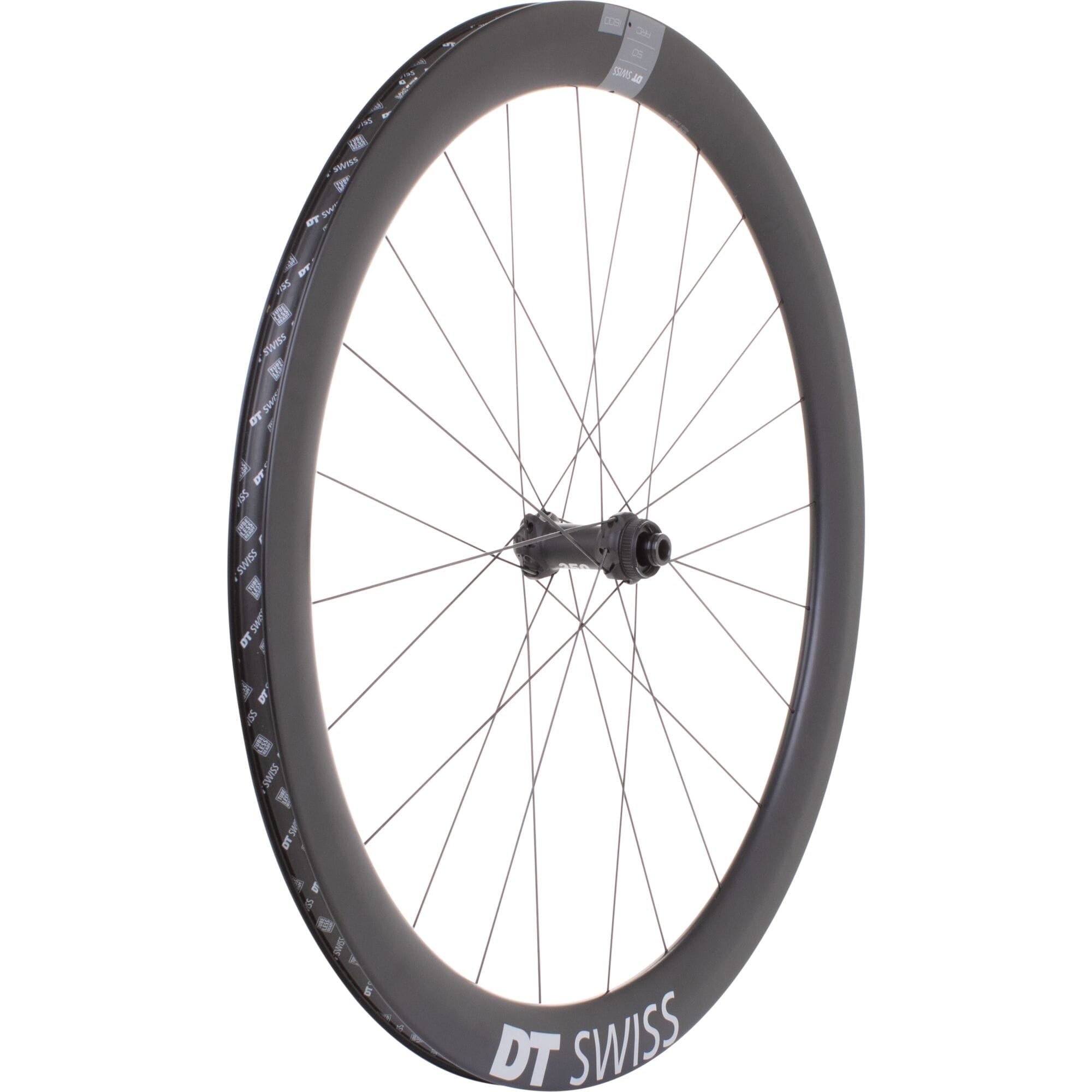 DT Swiss ARC 1600 SPLINE disc brake wheel, carbon clincher 50 x 20 mm rim, front