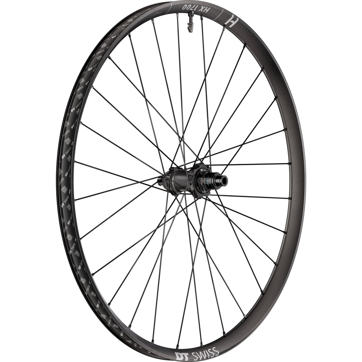 DT Swiss HX 1700 27.5-inch rear E-MTB wheel with 30mm rim, 12x148mm axle, SRAM XD freehub for mountain biking components
