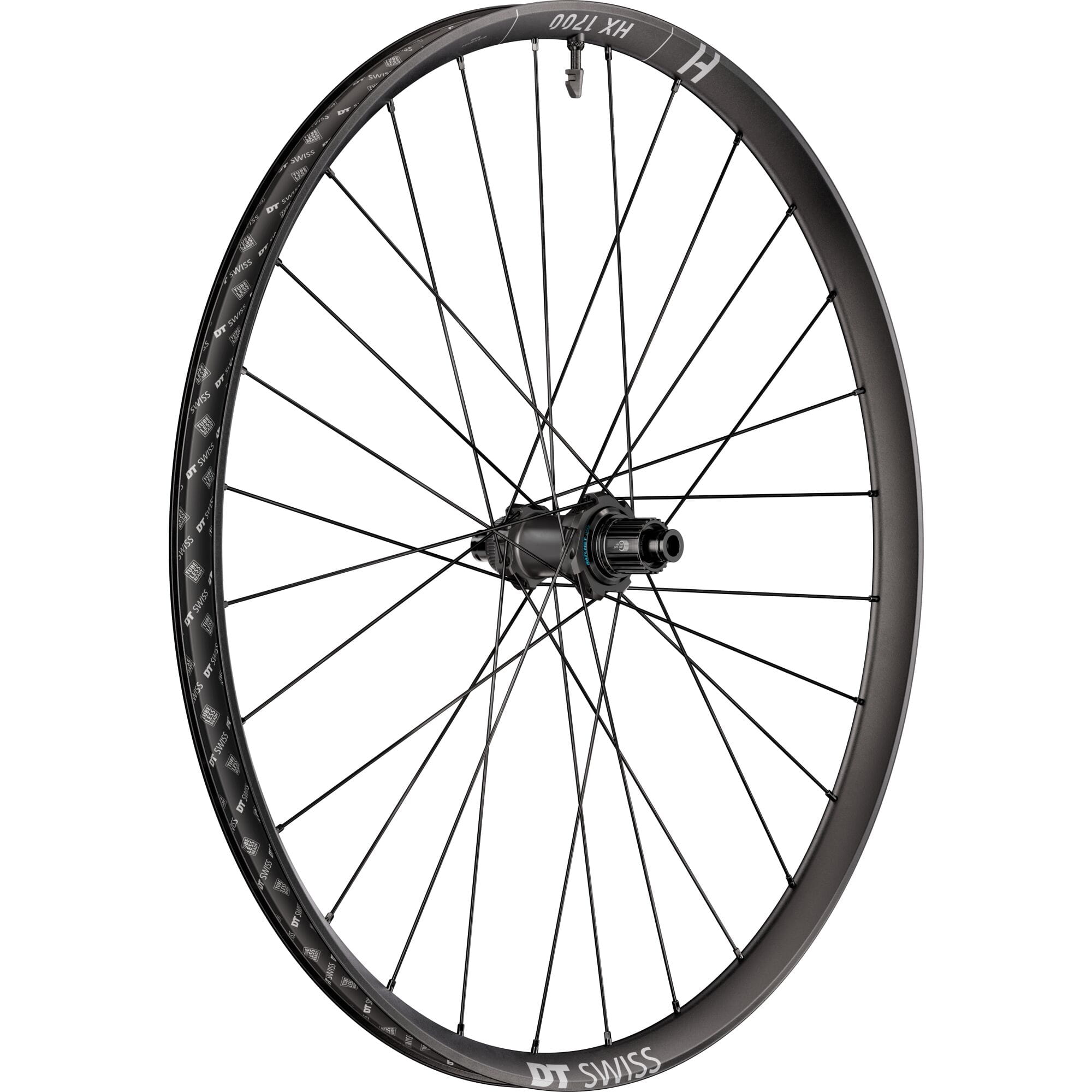 DT Swiss HX 1700 E-MTB rear wheel with 30mm rim, 12x148mm axle, MICRO SPLINE, 29-inch mountain bike component