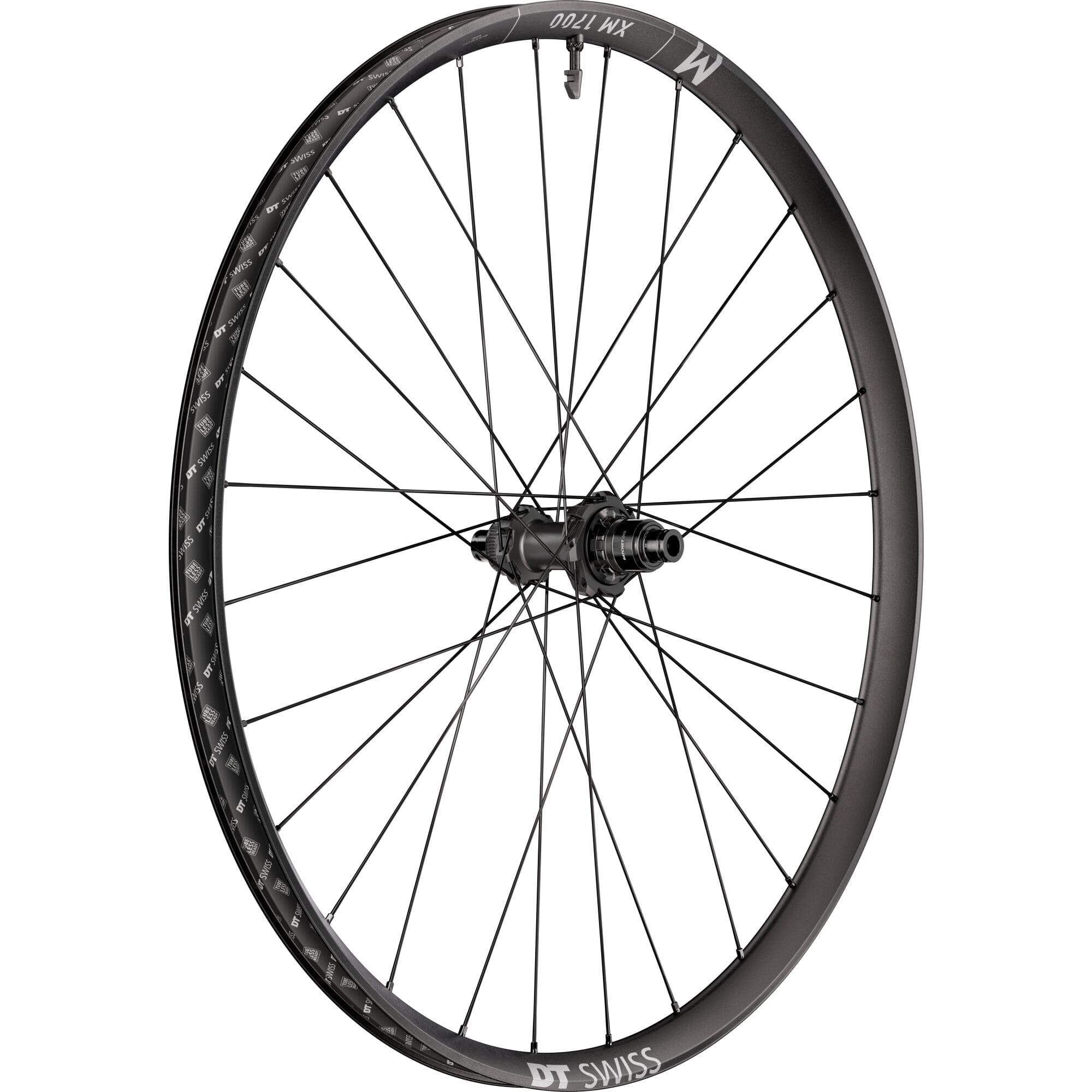 DT Swiss XM 1700 SPLINE 29-inch rear mountain bike wheel with 30mm rim, 12x148mm BOOST axle, SRAM XD freehub