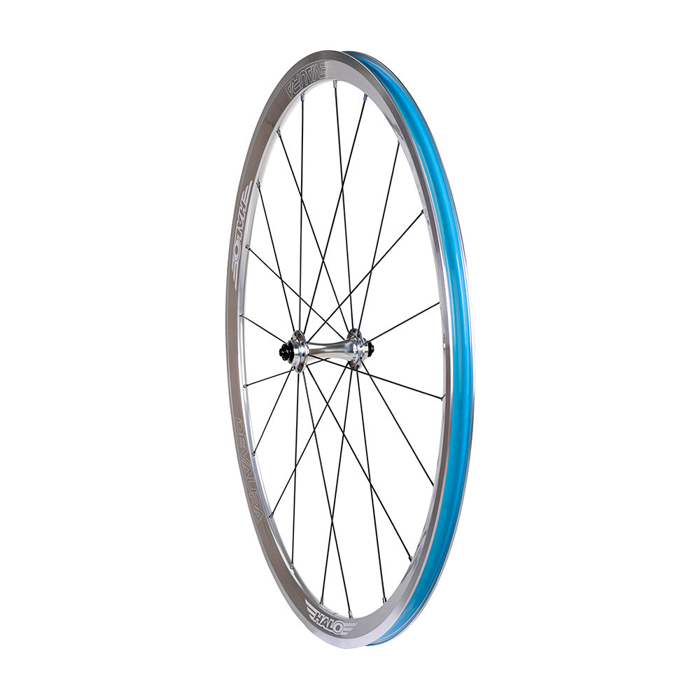 Halo Devaura RS2 700c Wheels Silver with Black Spokes