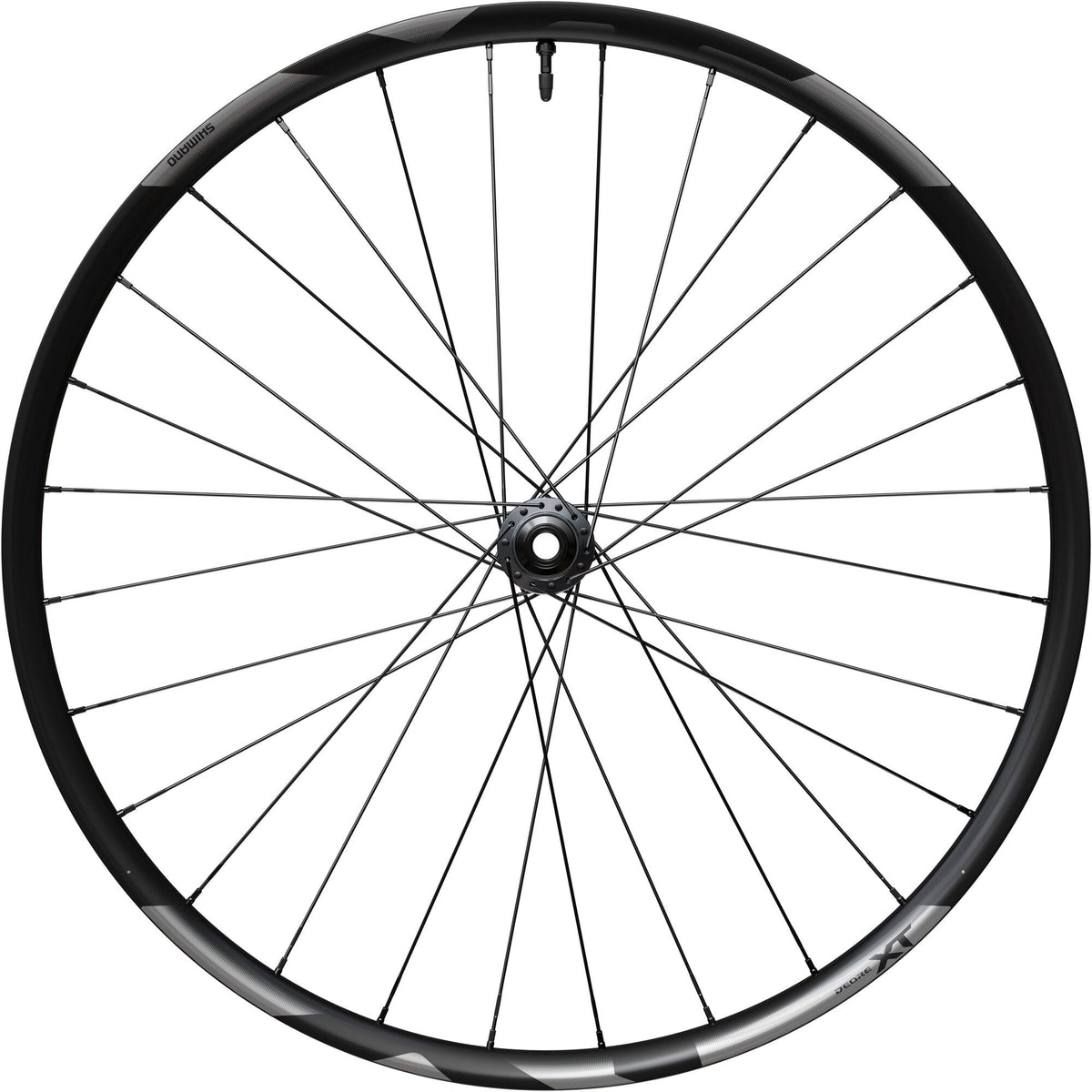 Shimano XT M8200 27.5 in (650b) XT wheel, 15x110mm E-thru, Center Lock disc, front