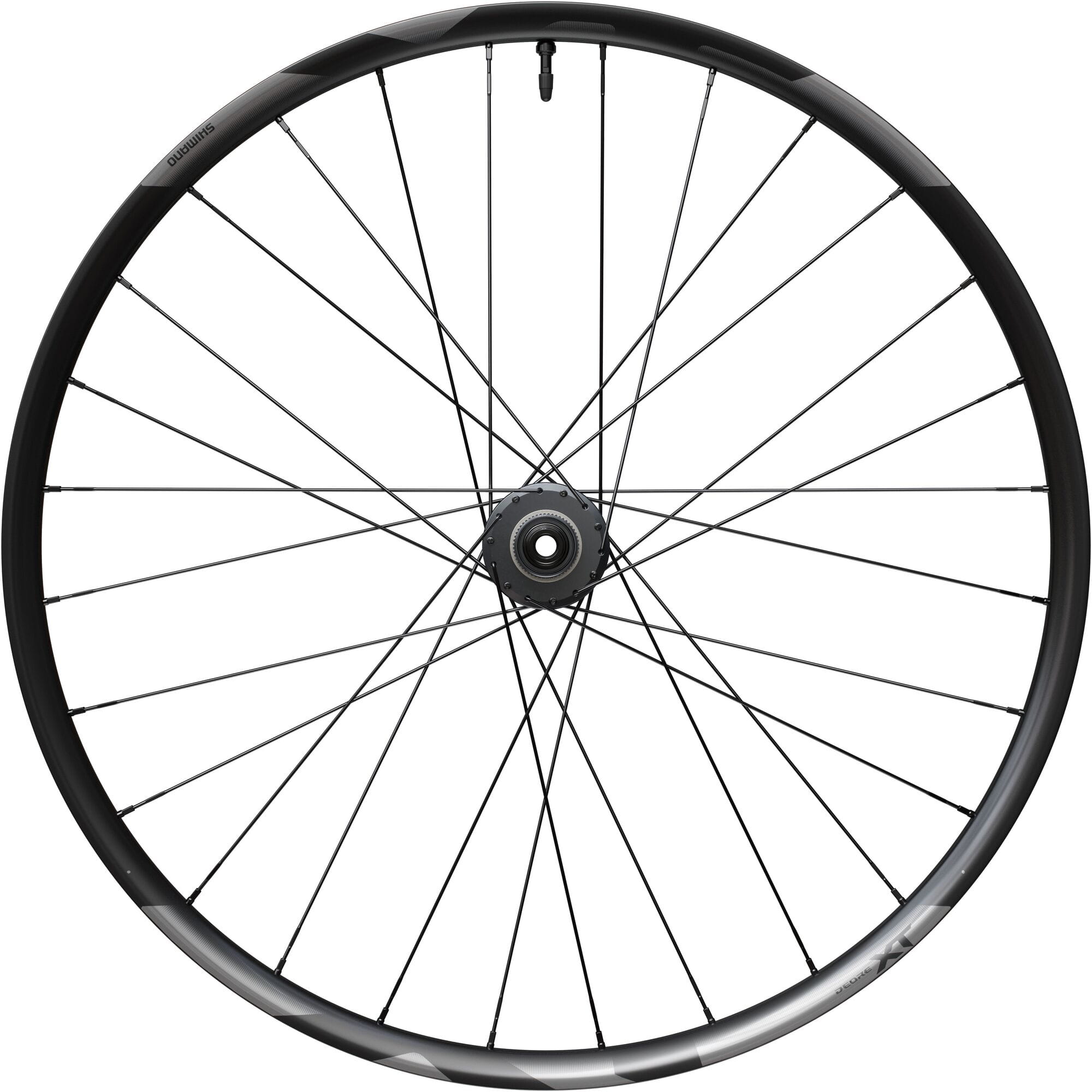 Shimano XT M8200 27.5 in (650b) XT wheel, 12-speed, 12x148mm, Center Lock disc, rear