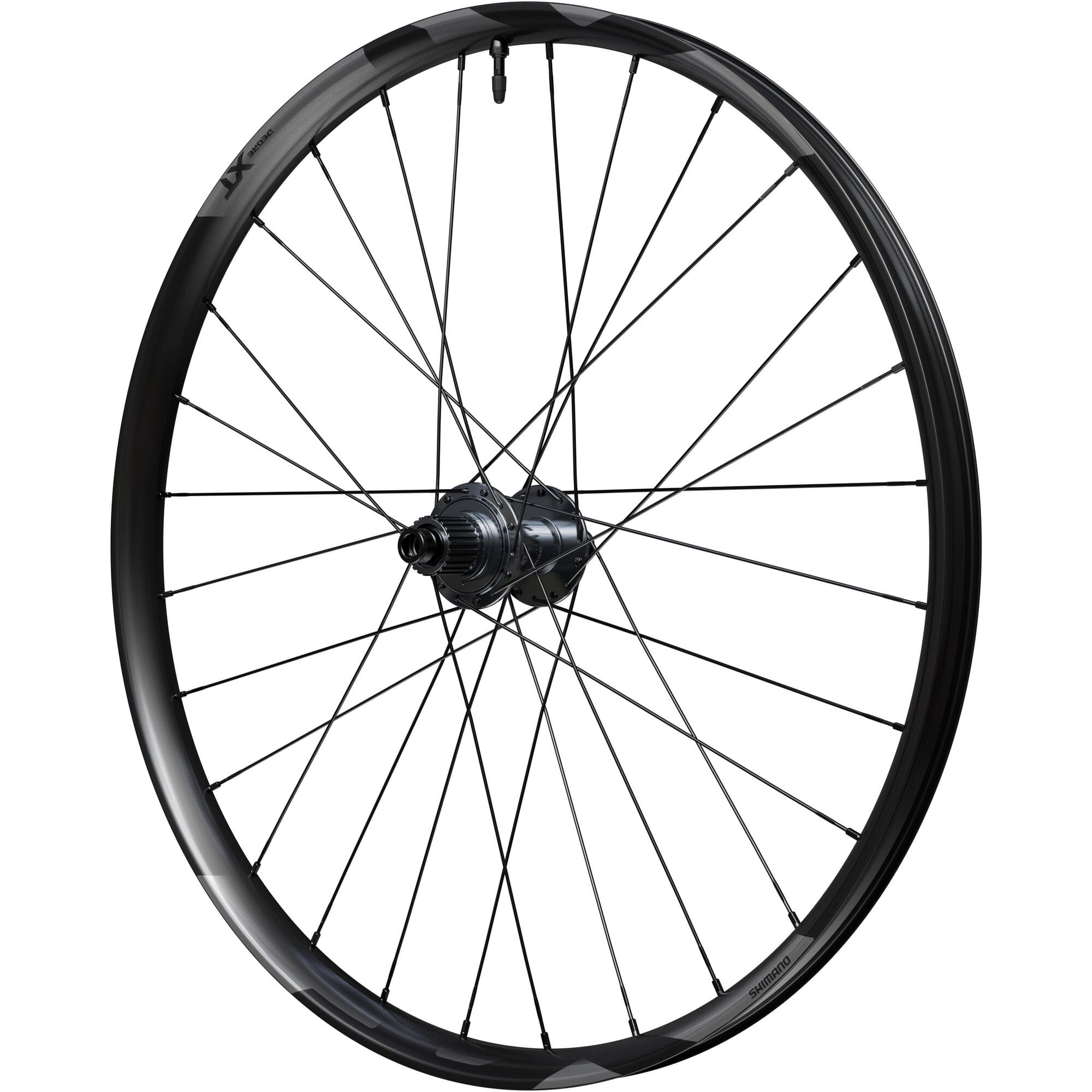 Shimano XT M8200 27.5 in (650b) XT wheel, 12-speed, 12x148mm, Center Lock disc, rear