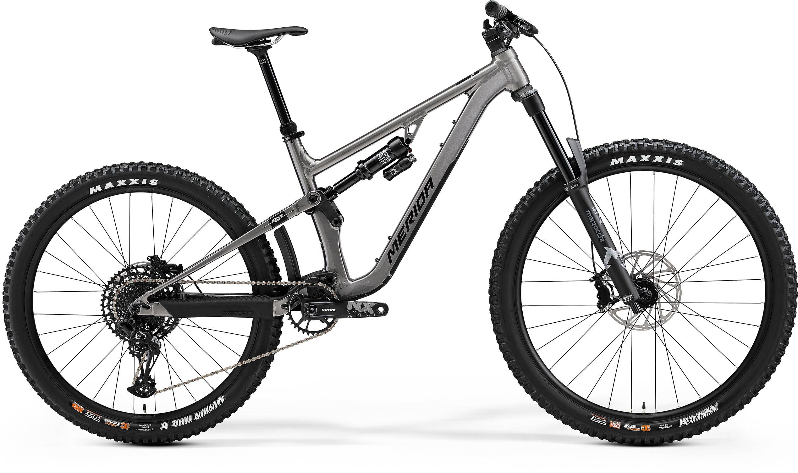 Merida One-Sixty 700 - Grey - MY24 Mountain Bike