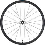 Shimano WH-RX870 GRX 700C wheel, 12x100mm E-thru, Center Lock disc, carbon, front
