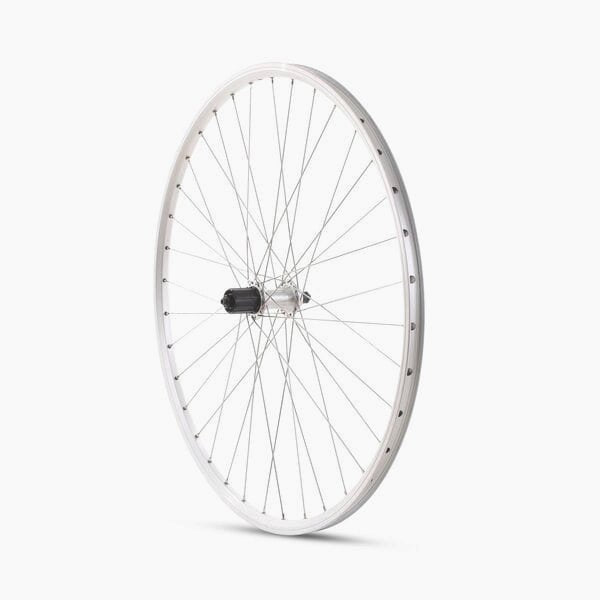 M Part Wheels Road Rear Wheel Shimano Sora Hub Eyeleted Rim Silver 700C Wheel