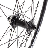 M Part Wheels Gravel Front Wheel Shimano TC500 CL Hub TA 100x12 700c Sniper 24 Rim black