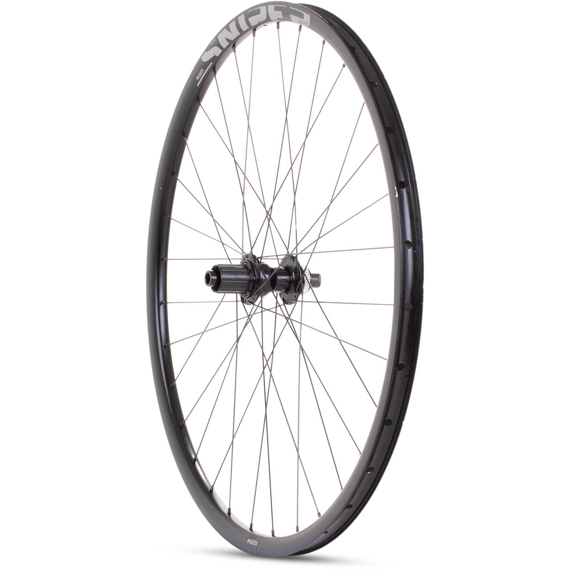 M Part Wheels gravel rear bike wheel with Shimano TC500 hub, 700c size, tubeless-ready, 142x12mm axle, durable cycling component.