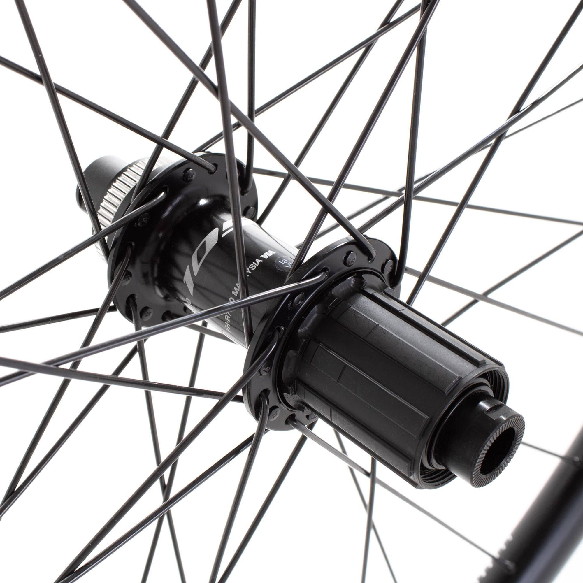 M Part Wheels Gravel Rear Wheel Shimano 105 CL Hub TA 142x12 G 540 Rim TLR black 700c