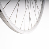 M Part Wheels Hybrid Front Solid Axle Wheel silver 700c