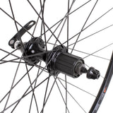 M Part Wheels Road Rear Quick Release Cassette Wheel black 700c