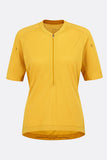 Rab Cindercrino Zip Tee Womens Jersey