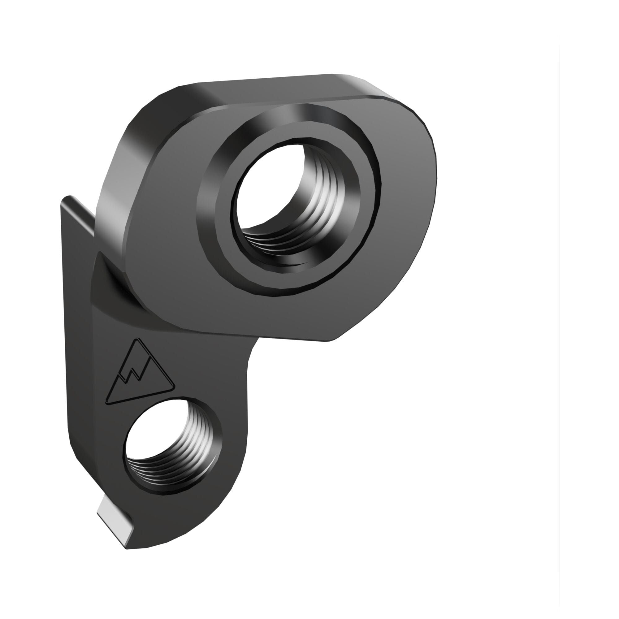Wheels Manufacturing replaceable derailleur hanger dropout 669 for ROSE Bikes, shown attached to bike frame.