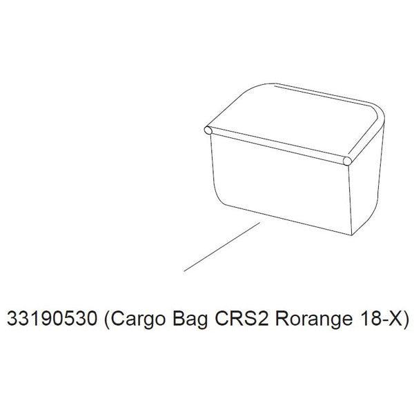 Thule Mounts & Spares - Cross 2 cargo bag 2017- orange