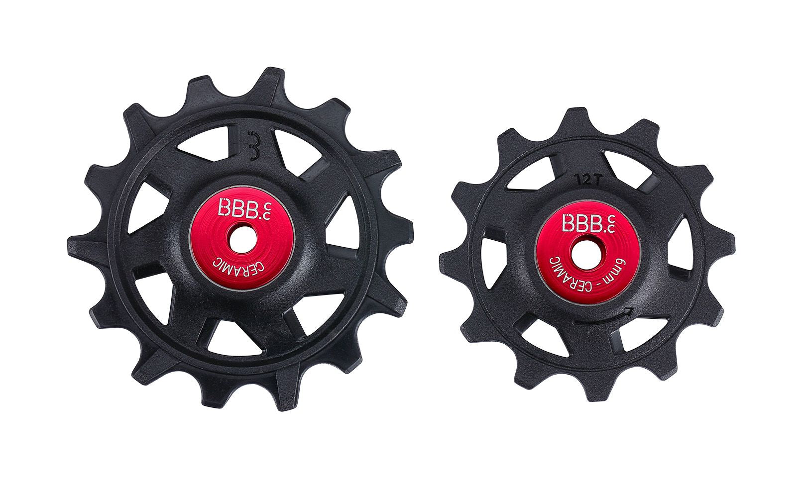 Bbb Rollerboys Ceramic Sram Jockey Wheels 12 + 14T [Bdp-17] Jockey Wheels