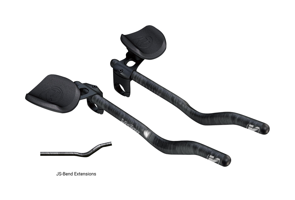 Vision TriMax Carbon Adjustable TT Clip-On Bar Extensions