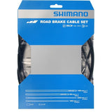 Shimano Road Brake Cable Set With Sil-Tec Coated Inner Wire Black Cables