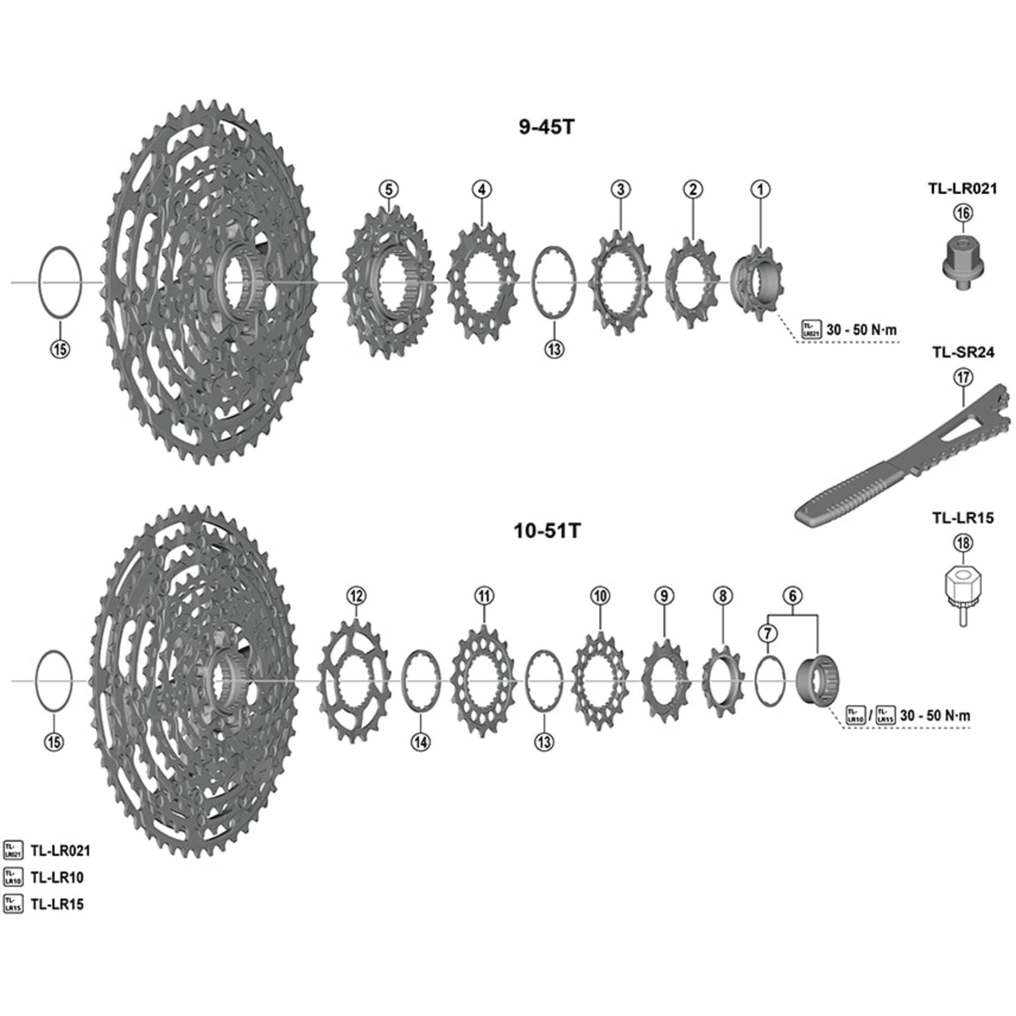 Shimano CS-M9200 18T sprocket replacement for smooth gear shifts, shown as a metallic gear component for mountain bike drivetrain.
